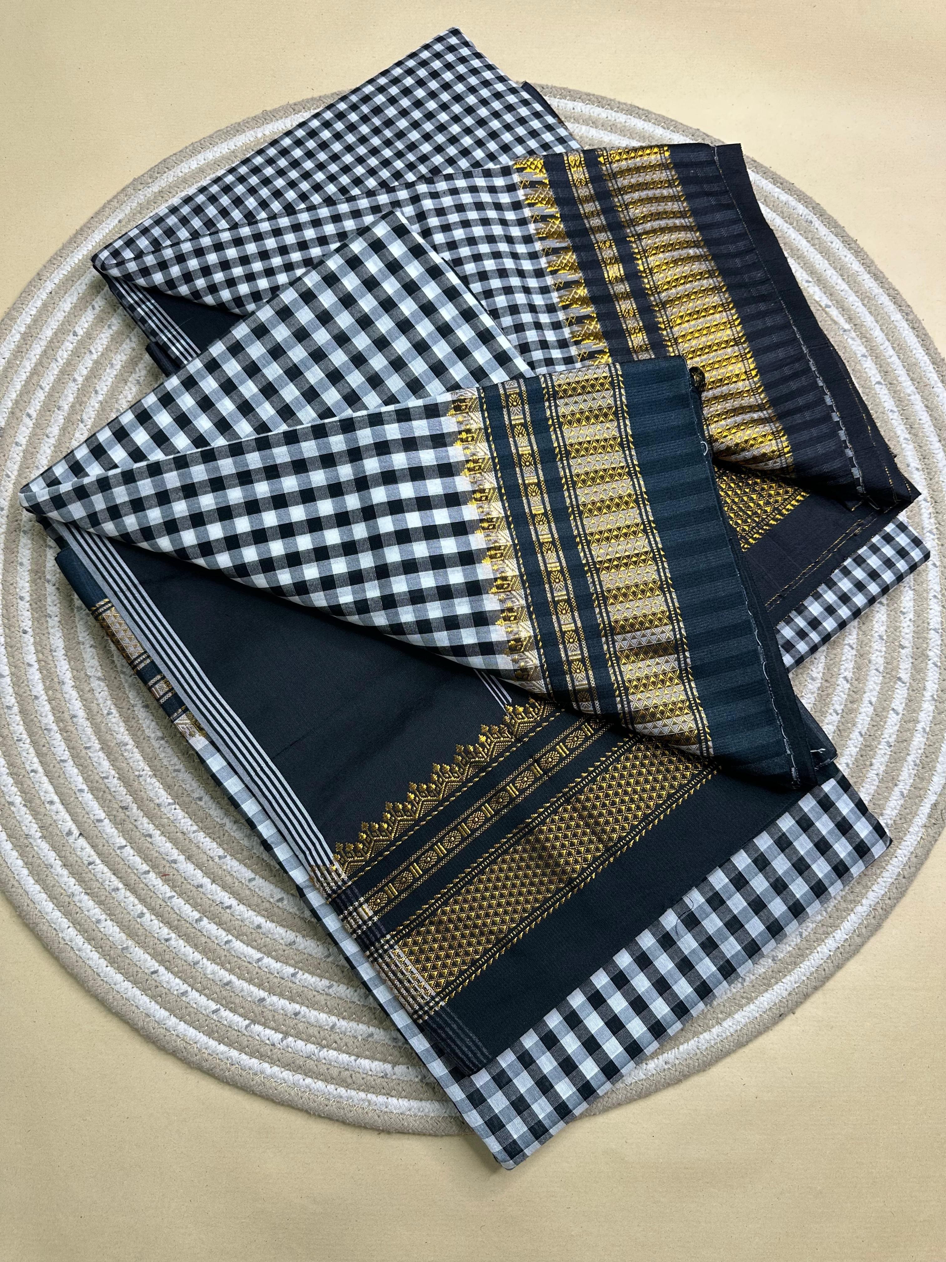 Tana tam tamsaree (Tana warp Tope pallu)